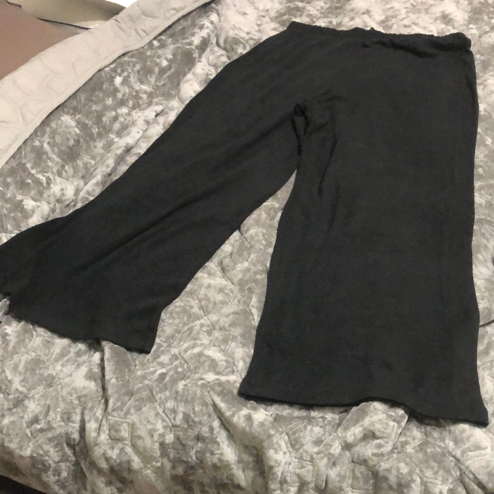 Banana Republic Black XL Wide Leg Sweater Pants